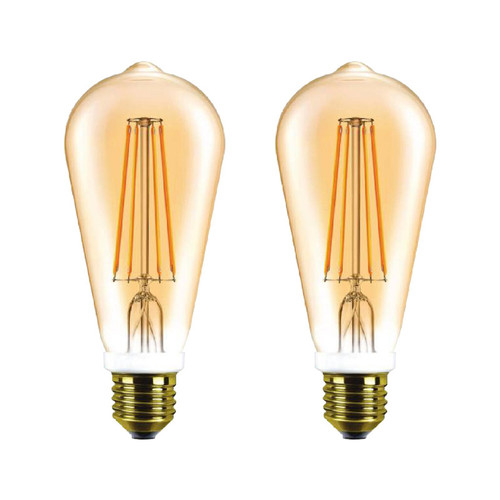 لامپ 8 وات هالی استار مدل ST پایه E27 بسته 2 عددی