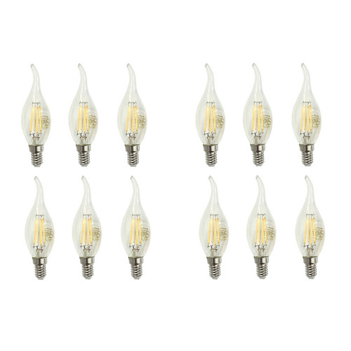 لامپ فیلامنتی 5 وات نمانور مدل اشکی پایه E14 مجموعه 150عددی